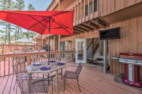 Updated Ruidoso Mountain Escape with Deck and Balcony!